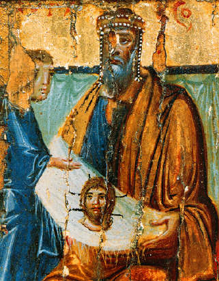 Portrait of Acheiropoietos icon