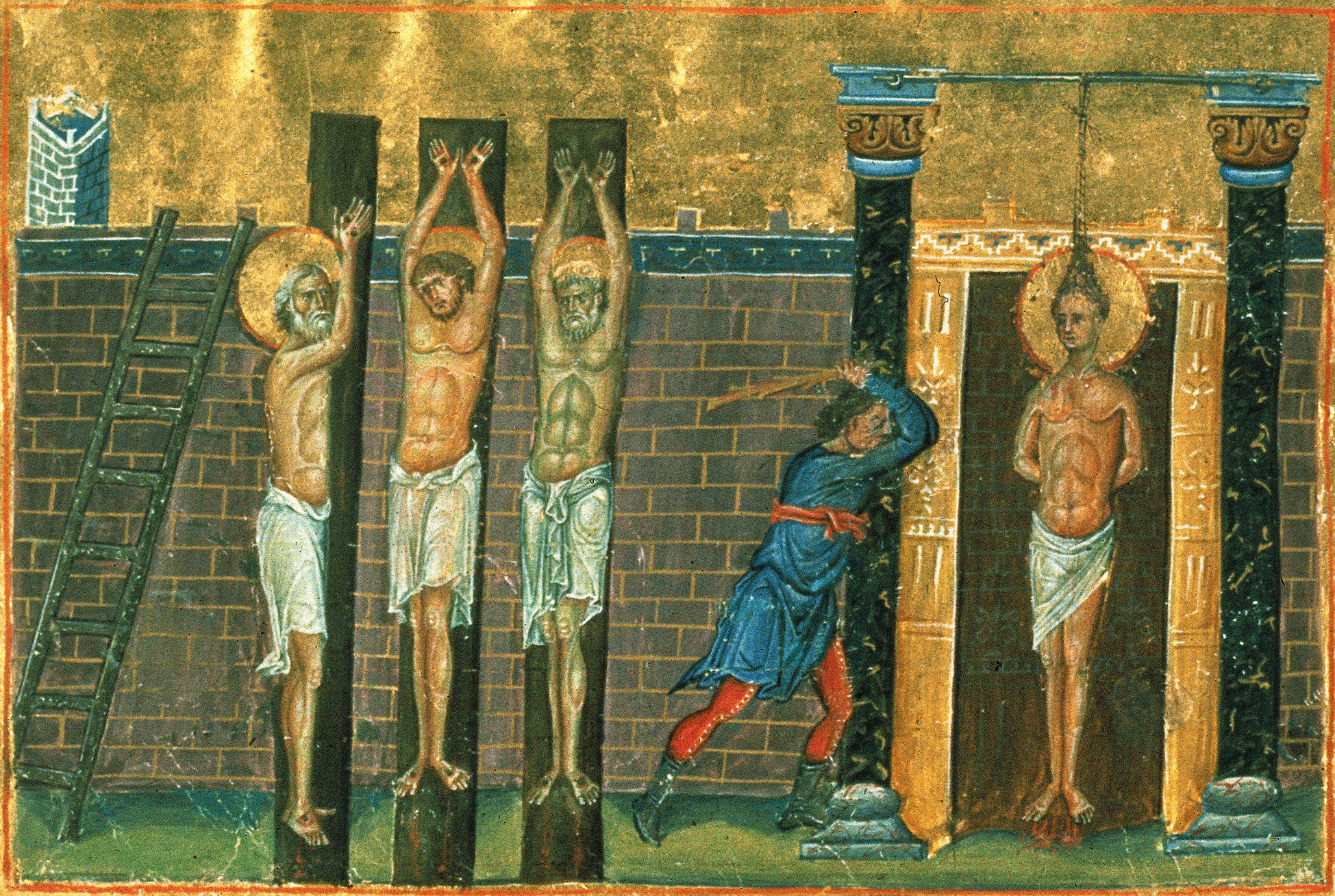 Portrait of Asterius, Claudius, and Neon