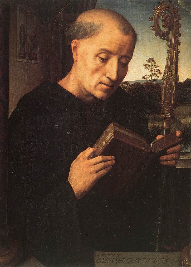 Portrait of Benedict of Nursia