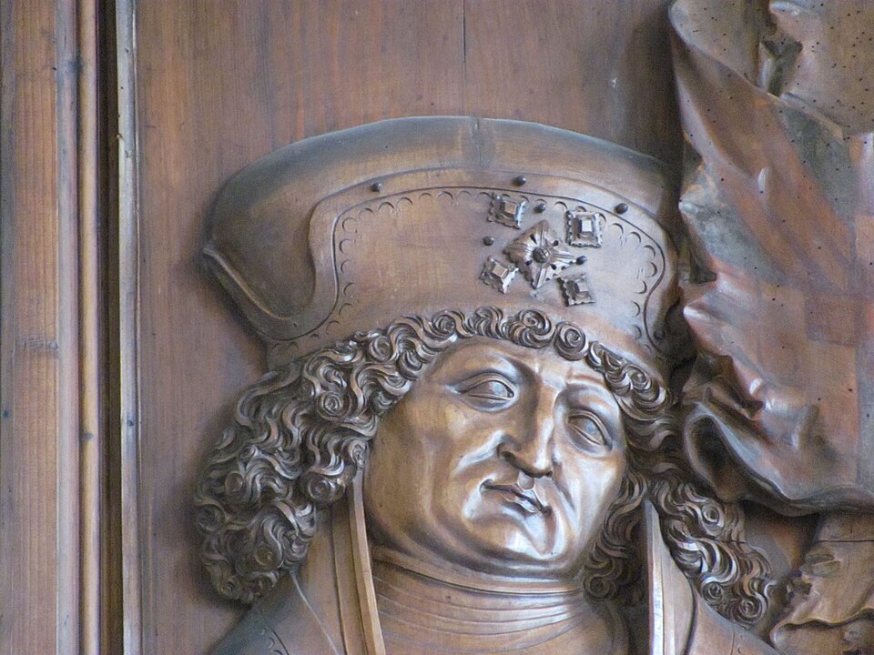 Portrait of Bernhard II, Margrave of Baden-Baden