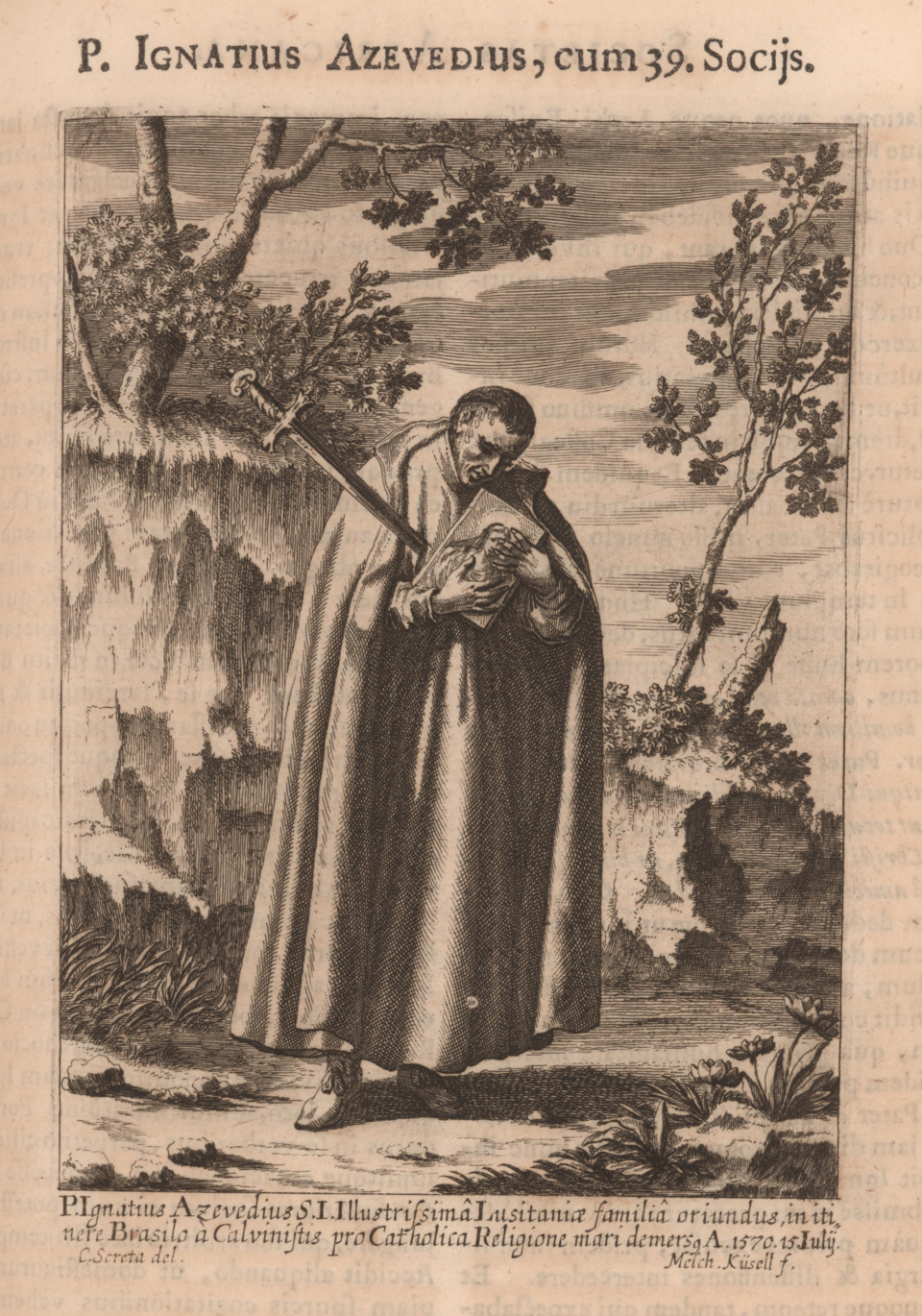 Portrait of Blessed Inácio de Azevedo