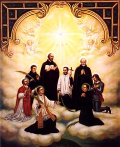 Portrait of Canadian Martyrs