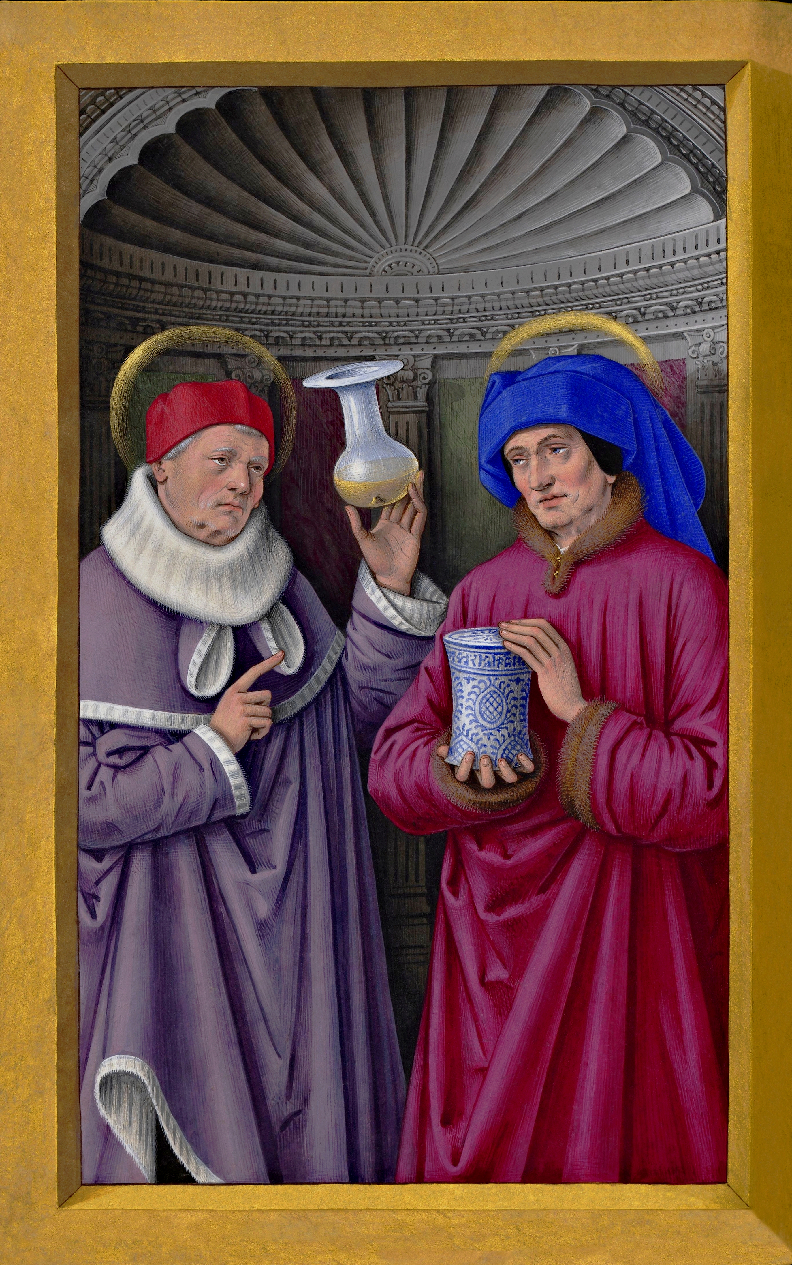 Portrait of Cosmas and Damian
