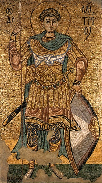 Portrait of Demetrius of Thessaloniki