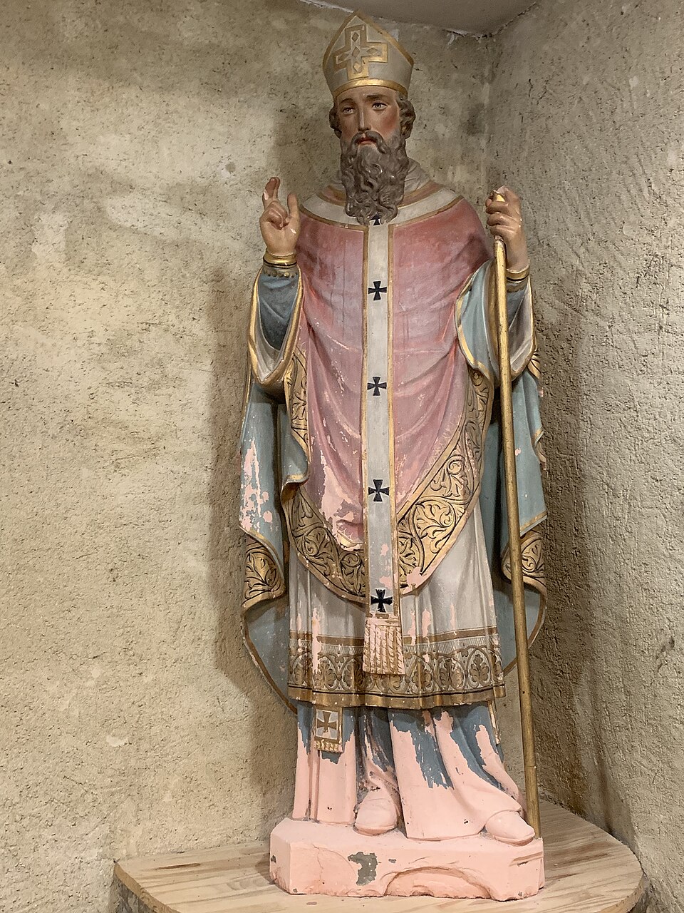 Portrait of Desiderius of Auxerre
