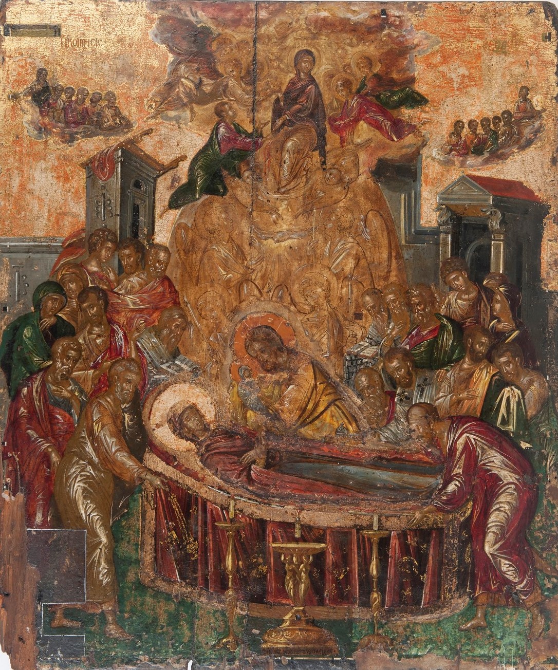 Portrait of Dormition of the Theotokos