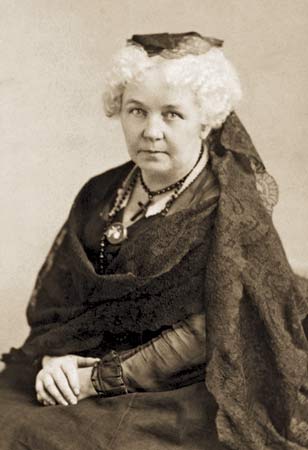 Portrait of Elizabeth Cady Stanton