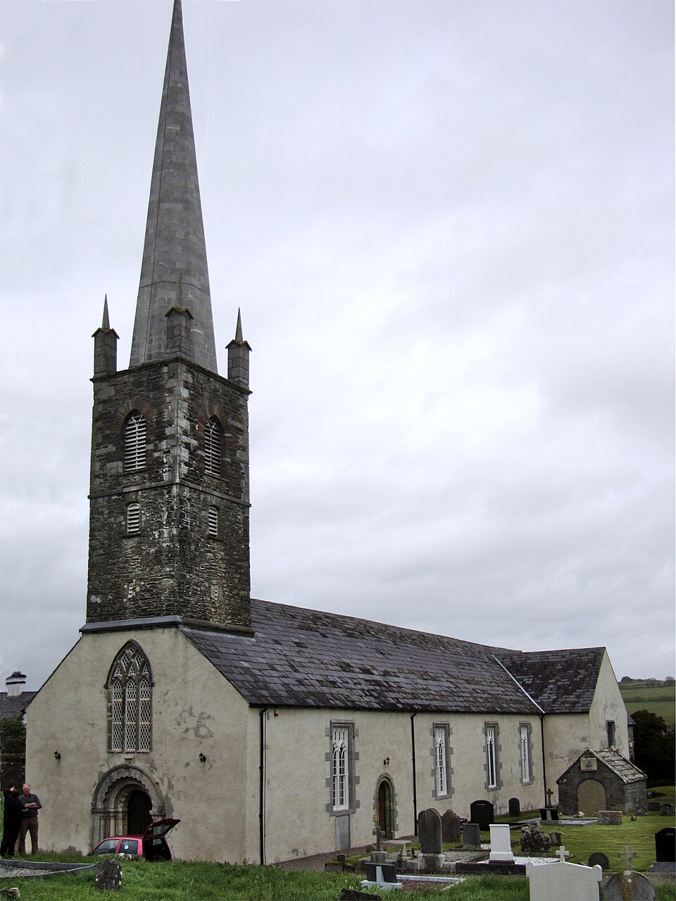 Portrait of Fachtna of Rosscarbery