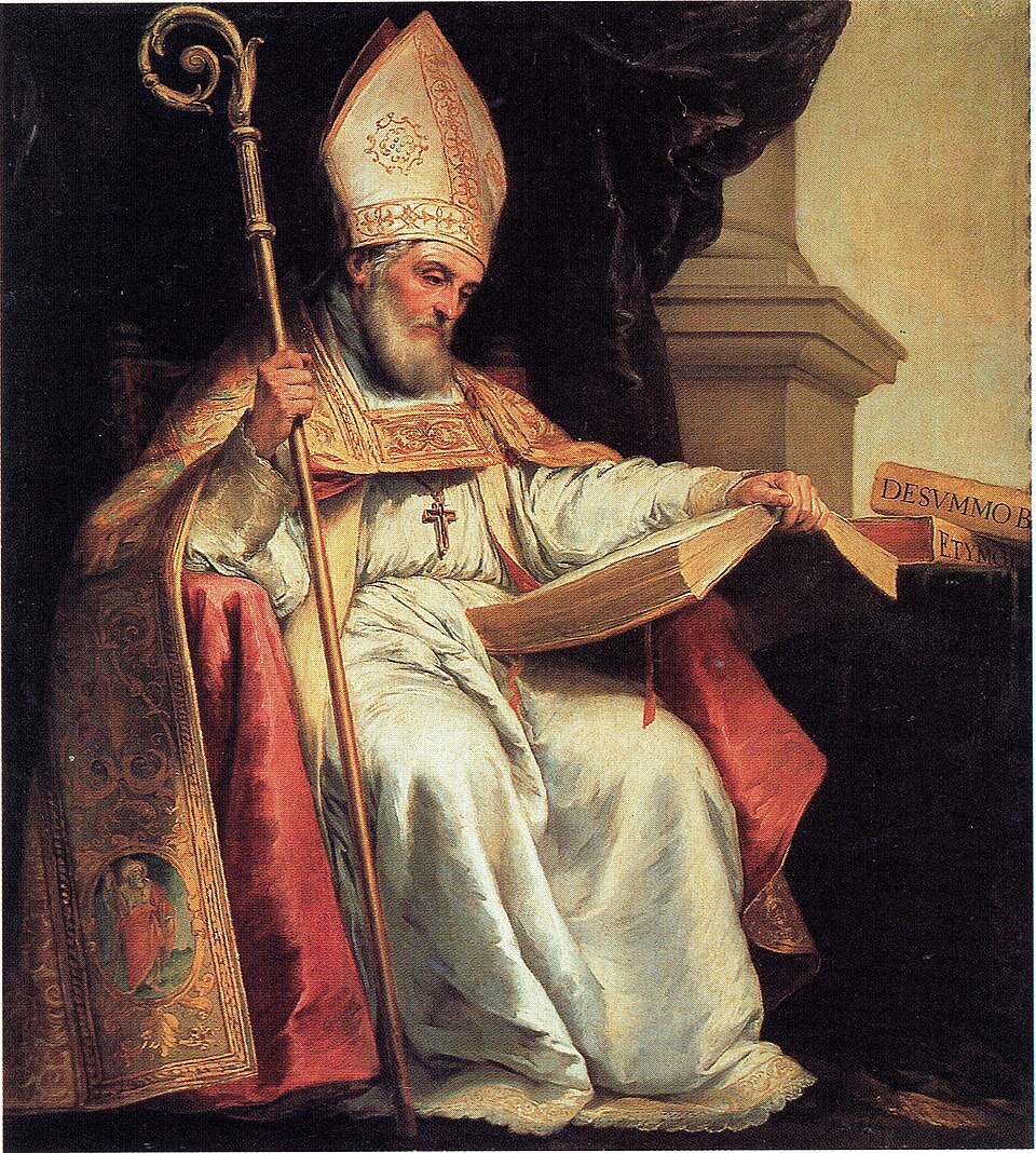 Portrait of Isidore of Seville