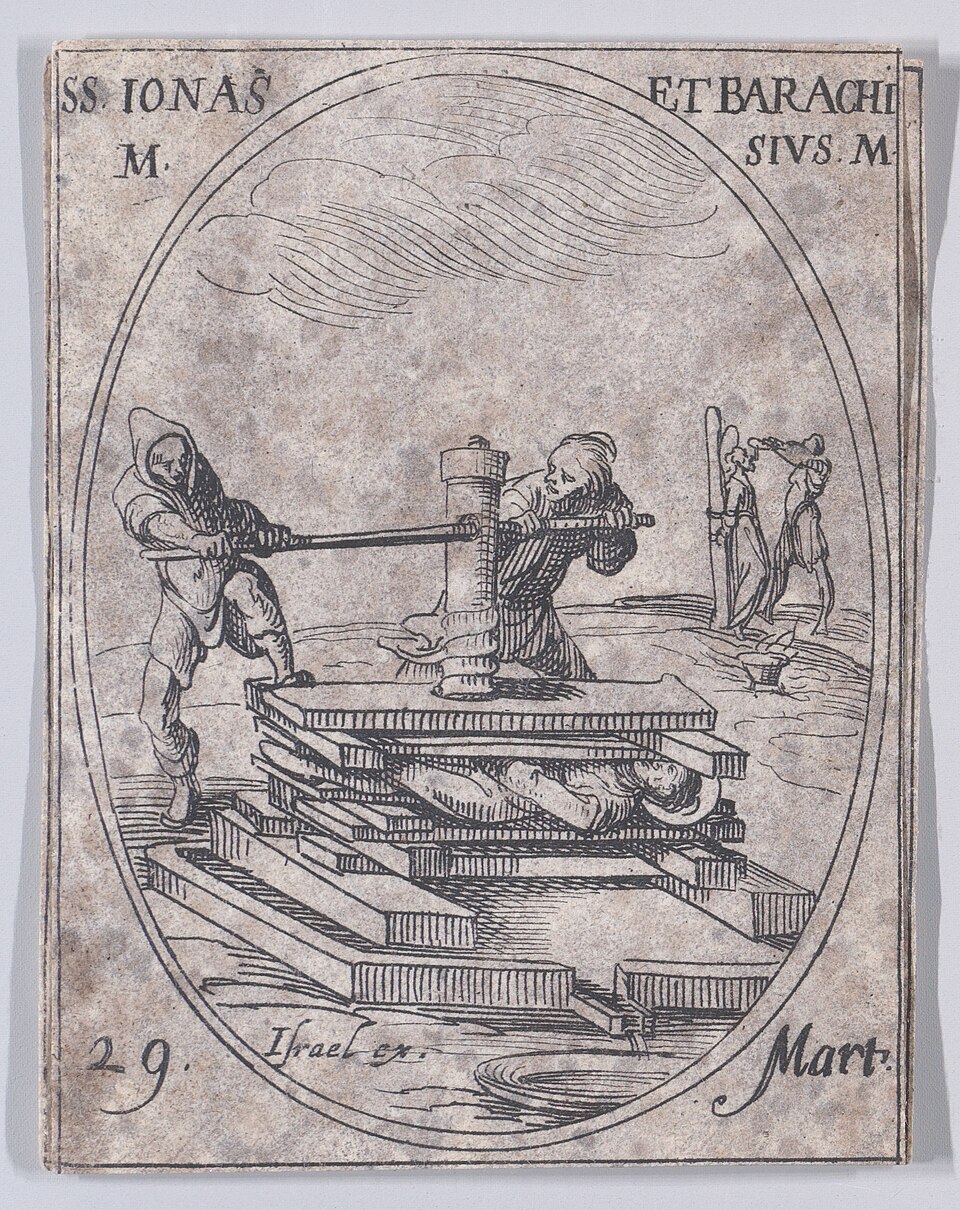 Portrait of Jonas and Barachisius