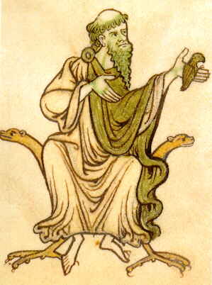Portrait of Kevin of Glendalough