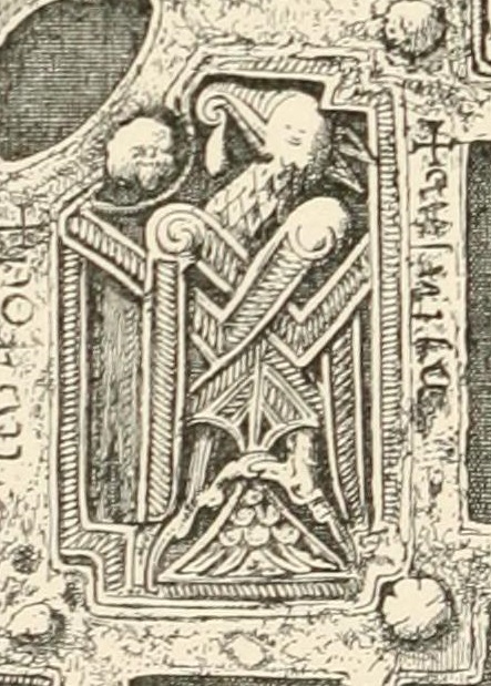 Portrait of Laisrén mac Nad Froích