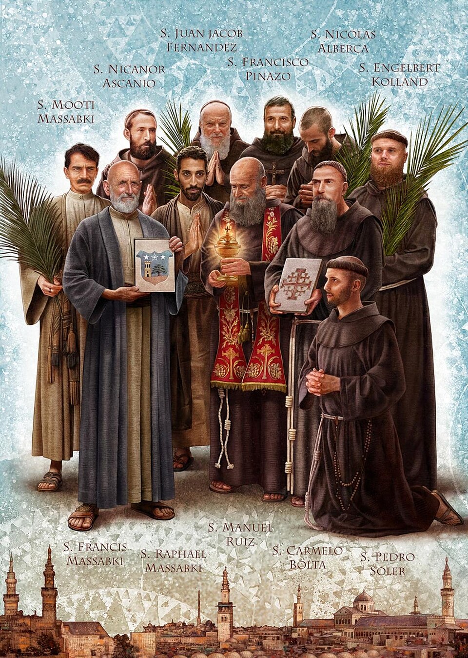 Portrait of Martyrs of Damascus