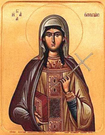 Portrait of Olympias the Deaconess