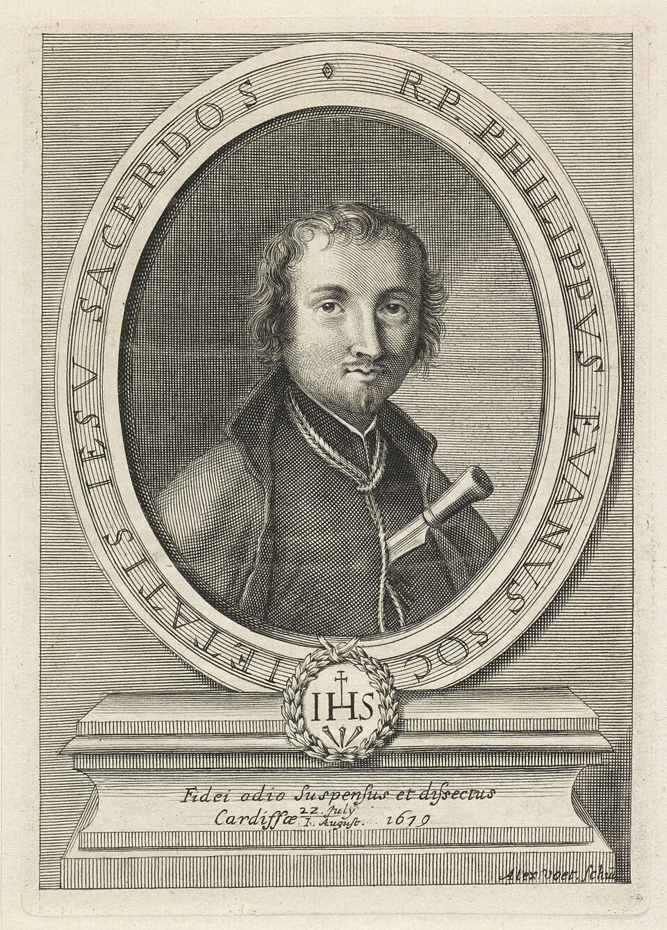 Portrait of Philip Evans and John Lloyd