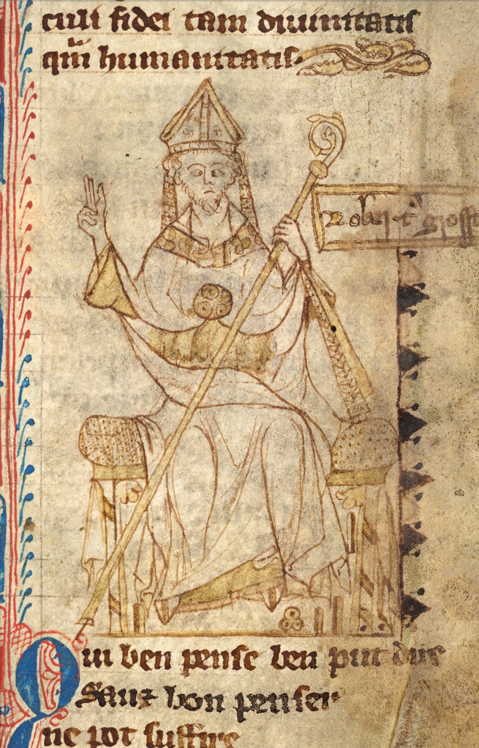 Portrait of Robert Grosseteste