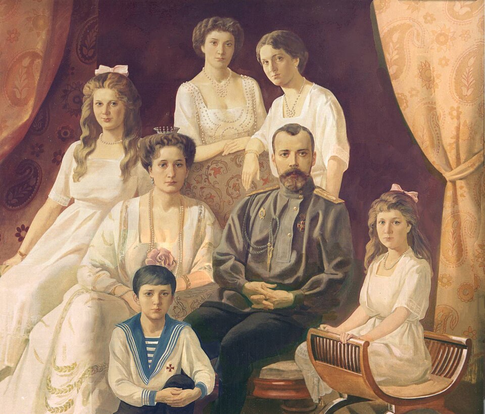 Portrait of Romanov sainthood