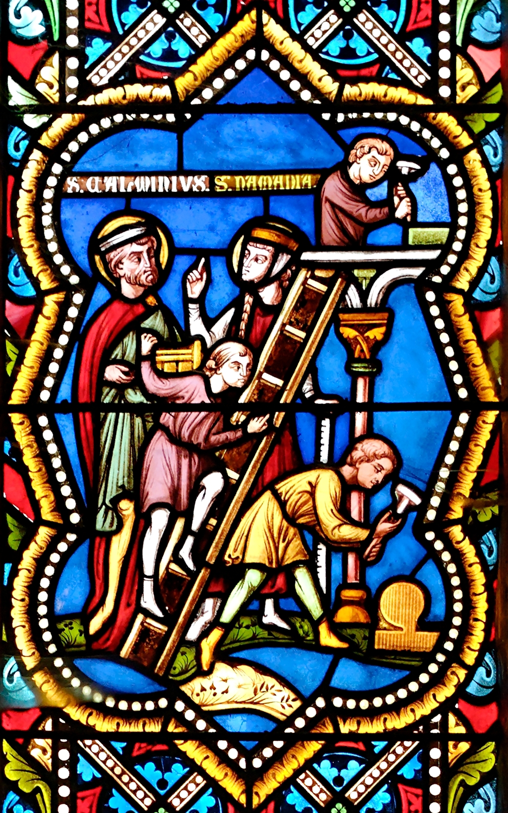 Portrait of Saint Calminius