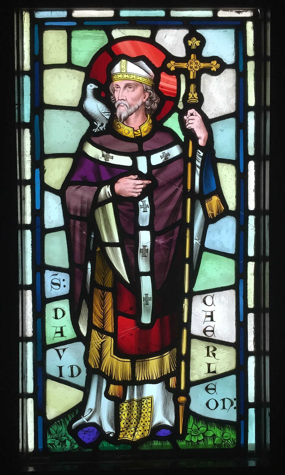 Portrait of Saint David's Day or _Dydd Gŵyl Dewi_