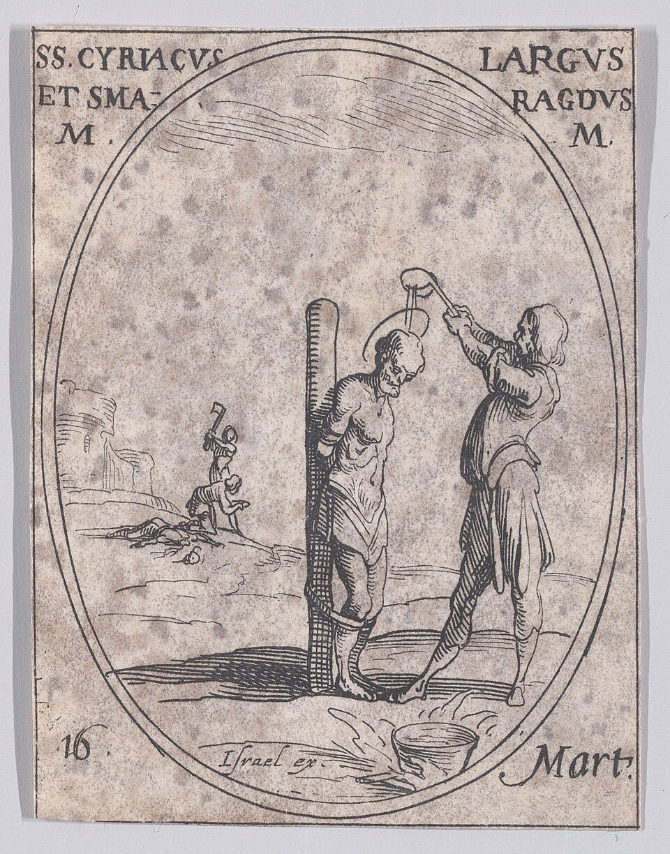 Portrait of Saint Smaragdus