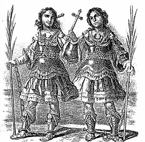Portrait of Servandus and Cermanus