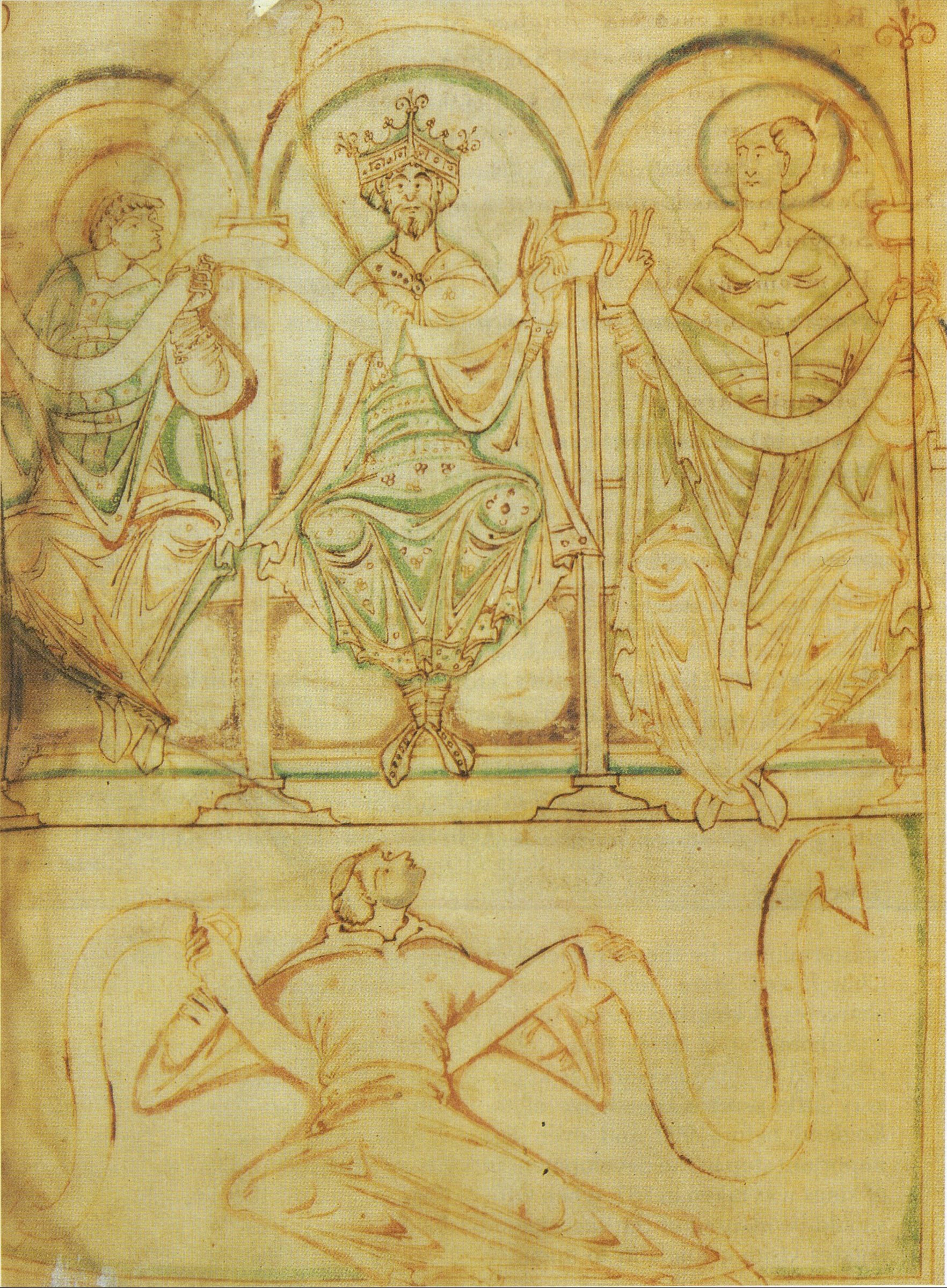 Portrait of Æthelwold of Winchester