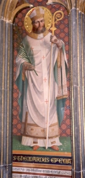 Portrait of Theodard of Maastricht