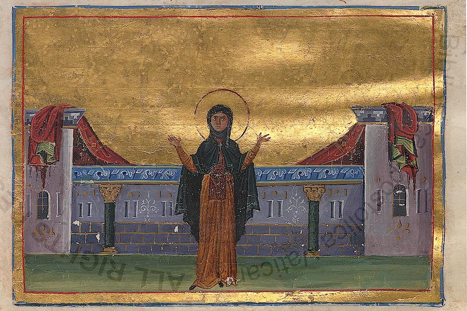 Portrait of Theodora of Alexandria